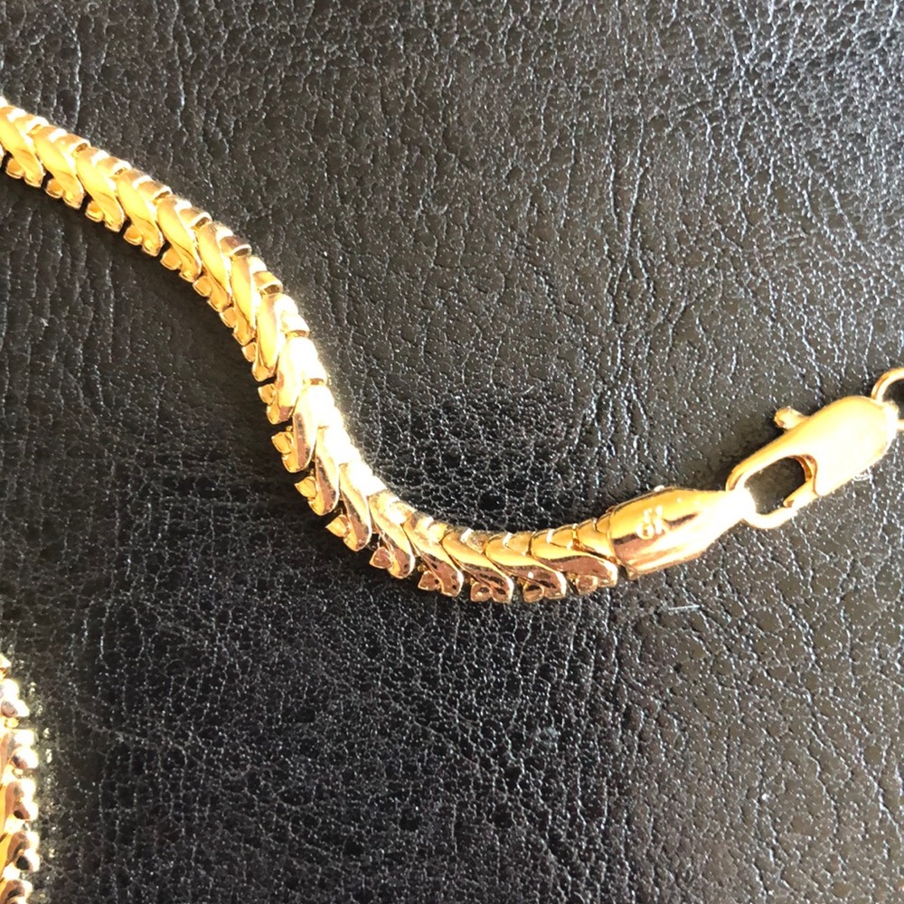 NECKLACE GOLD PLATED - Picture 2 of 2